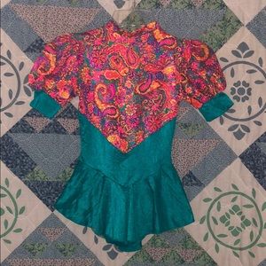 Girls figure skating dress